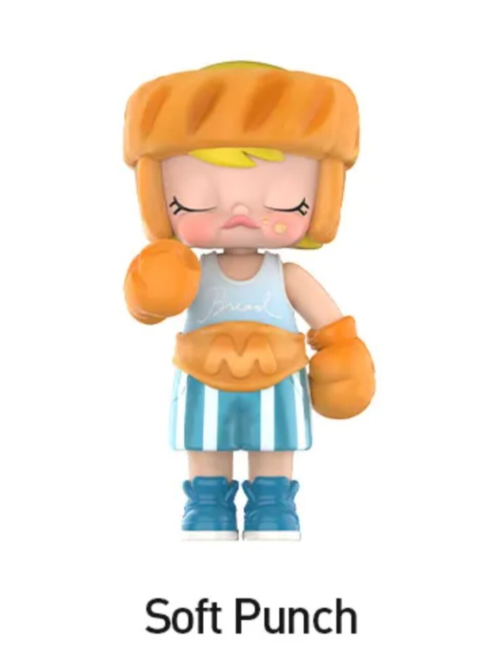 Pop Mart Molly Carb Lover Figure Sealed New Soft Punch Bread SHIPS IN BAG